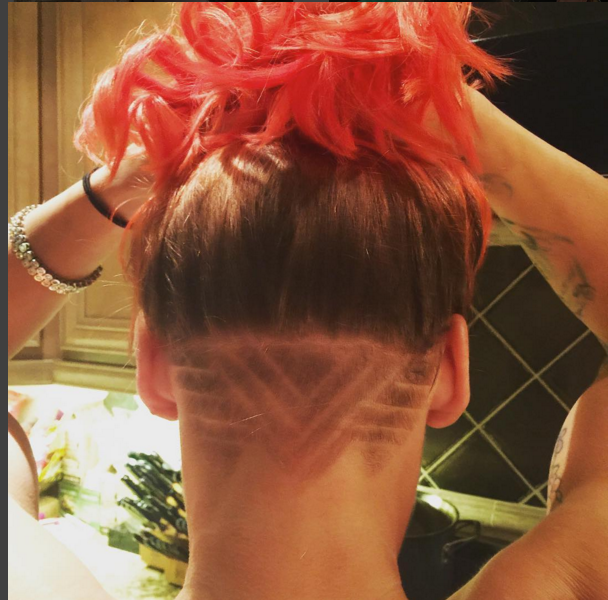 Bethanie Mattek-Sands Hair, Photo: Instagram @matteksands
