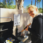 Donna Vekic grilling