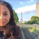 Zarina Diyas in paris